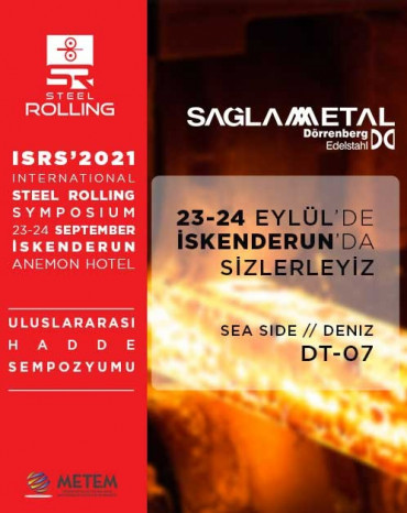Uluslararası Hadde Sempozyumu 23-24 Eylül'de İskenderun'da Düzenlendi.