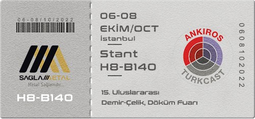 6-8 Ekim tarihlerinde ANKIROS'da buluşalım!