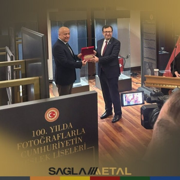 100. Yılda Fotoğraflarla Cumhuriyetin Meslek Liseleri Sergimiz 1. TBMM Binası'nda Ziyarete Açıldı