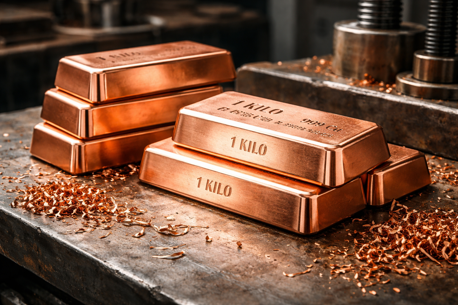 Sağlam Metal Bakır Külçe